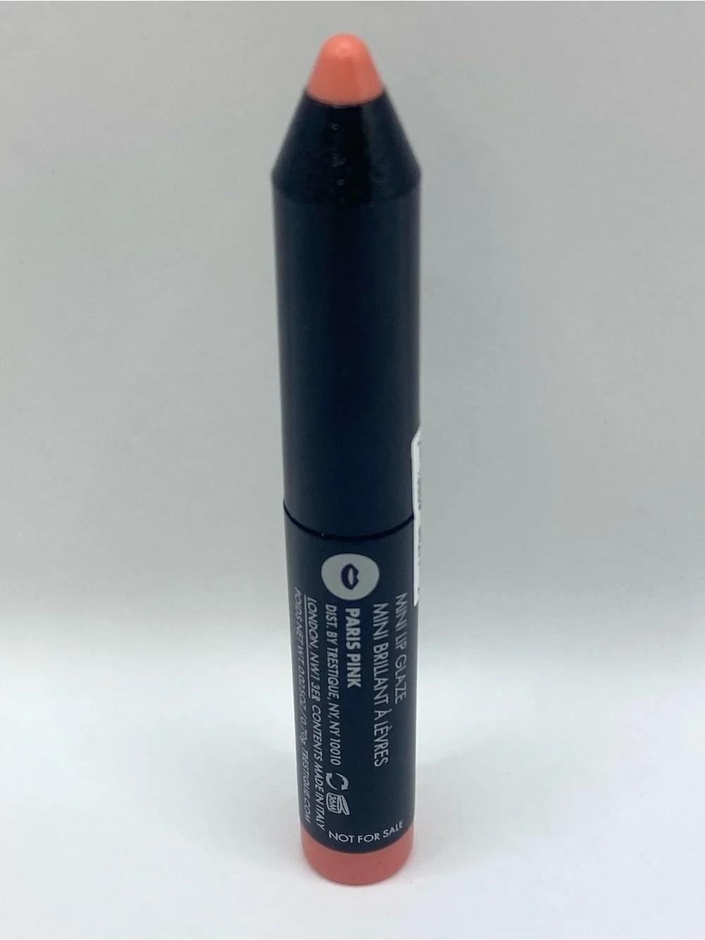 TRÈSTIQUE Mini Lip Glaze PARIS PINK‎ Satin Finish 0.025 oz /0.70g New